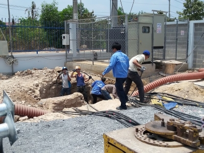 Thi công hệ thống điện Bình Dương