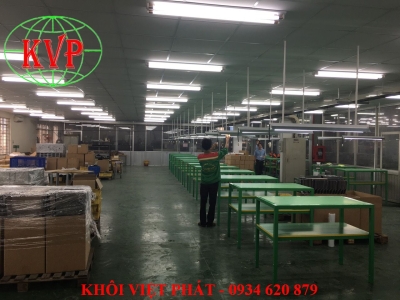 Thi Công Hệ Thống Chiếu Sáng Nhà Xưởng Bình Dương Chuyên Nghiệp