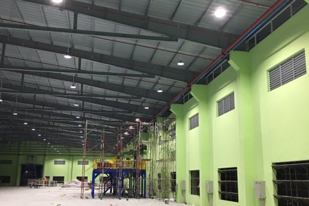 THI CÔNG ĐÈN CHIẾU SÁNG